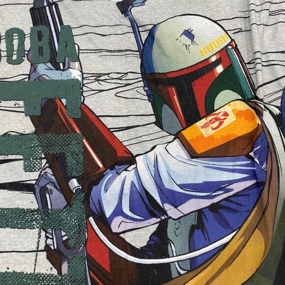 Star Wars Boba Fett All Over Print Men's T-Shirt Size Medium (M) - No Stain/Tear - Picture 2 of 4